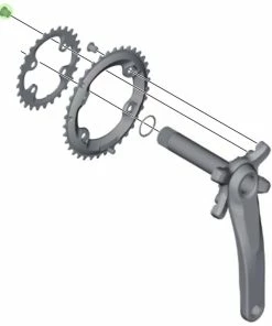 Shimano XT/SLX Vis De Plateau Intérieur -Composants Soldes Shimano XT SLX Kettenblattschrauben Innen Y1NV98040 c