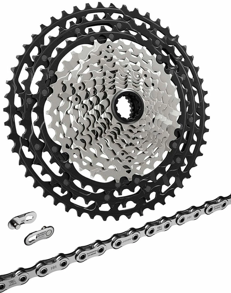 Shimano XTR CN-M9100+CS-M9100 Set D'usure 12 Vitesses 1 Shimano XTR CN-M9100+CS-M9100 Set D'usure 12 Vitesses