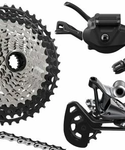 Shimano XTR M9100 Kit De Mise à Niveau 2x12 Vitesses 10-45 I-Spec EV Sans Dérailleur Arrière