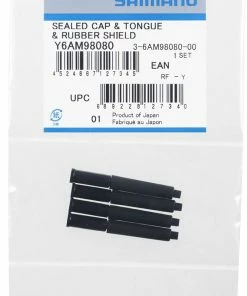 Shimano Embout Avec Pointe Et Manchon En Caoutchouc (4 Pièces) -Composants Soldes Shimano Y6AM98080 c