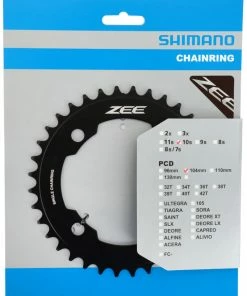 Shimano ZEE Plateau Pour FC-M640/M645 -Composants Soldes Shimano ZEE Kettenblatt FC M640 M645 20036741 dqM38UhxjxBin6