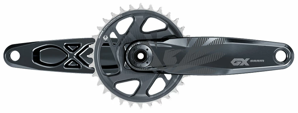 SRAM Manivelle GX Eagle DUB 12 Vitesses 32T 1 SRAM Manivelle GX Eagle DUB 12 Vitesses 32T