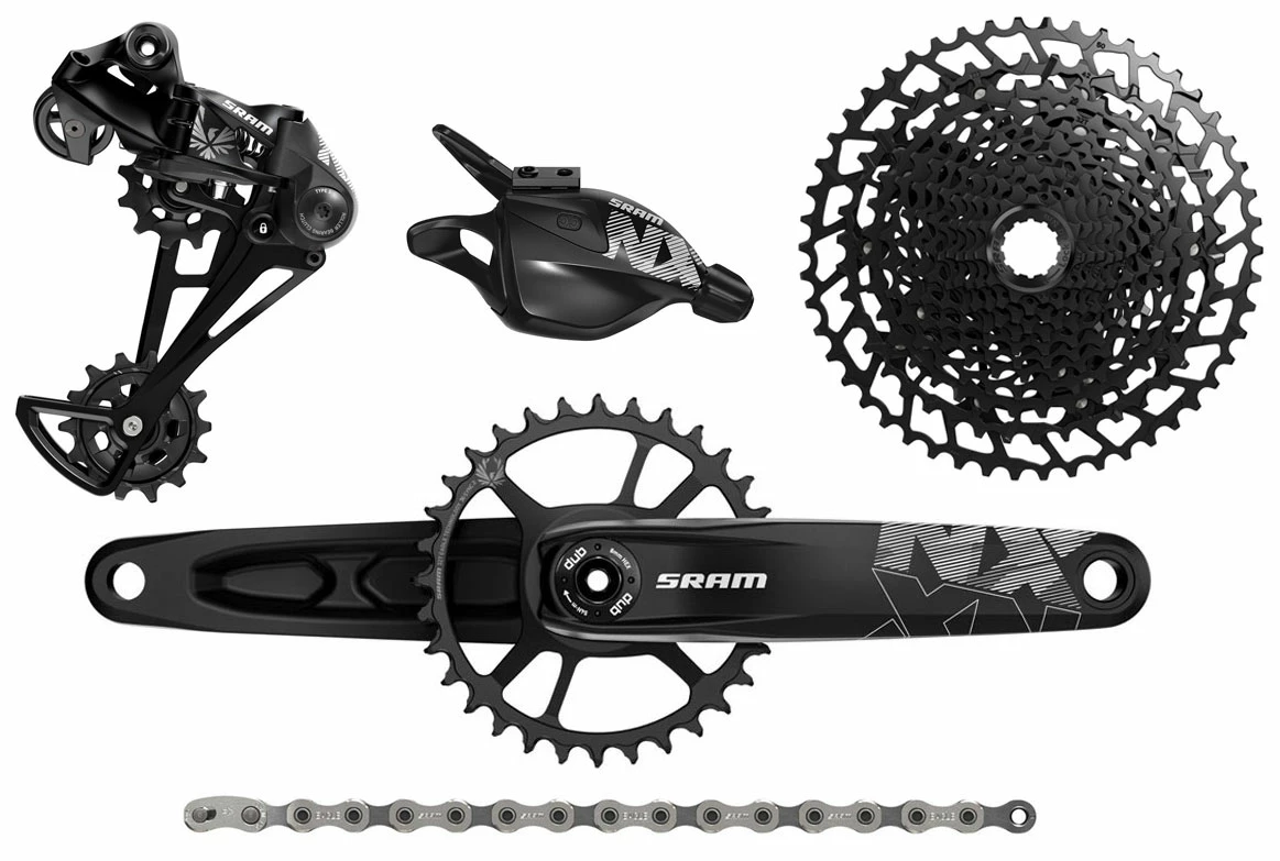 SRAM Groupe NX Eagle DUB 12 Vitesses 11-50T Boost 175mm 1 SRAM Groupe NX Eagle DUB 12 Vitesses 11-50T Boost 175mm