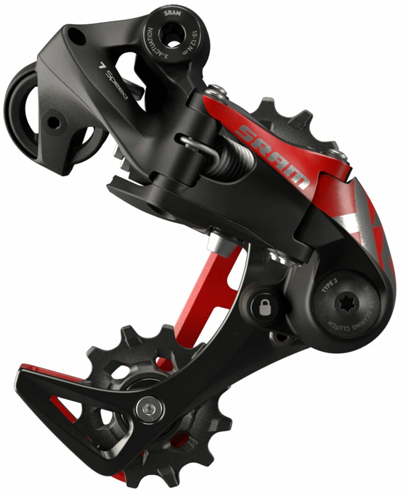 SRAM Dérailleur Arrière X01 DH X-HORIZON™ à 7 Vitesses 1 SRAM Dérailleur Arrière X01 DH X-HORIZON™ à 7 Vitesses
