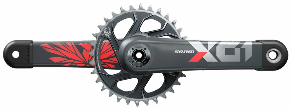 SRAM X01 Eagle DUB 1x12 Vitesses Manivelle Boost 32T 1 SRAM X01 Eagle DUB 1x12 Vitesses Manivelle Boost 32T