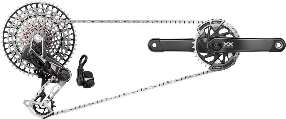 SRAM XX Eagle AXS Transmission DUB Powermeter Wide Groupe 12 Vitesses 1 SRAM XX Eagle AXS Transmission DUB Powermeter Wide Groupe 12 Vitesses