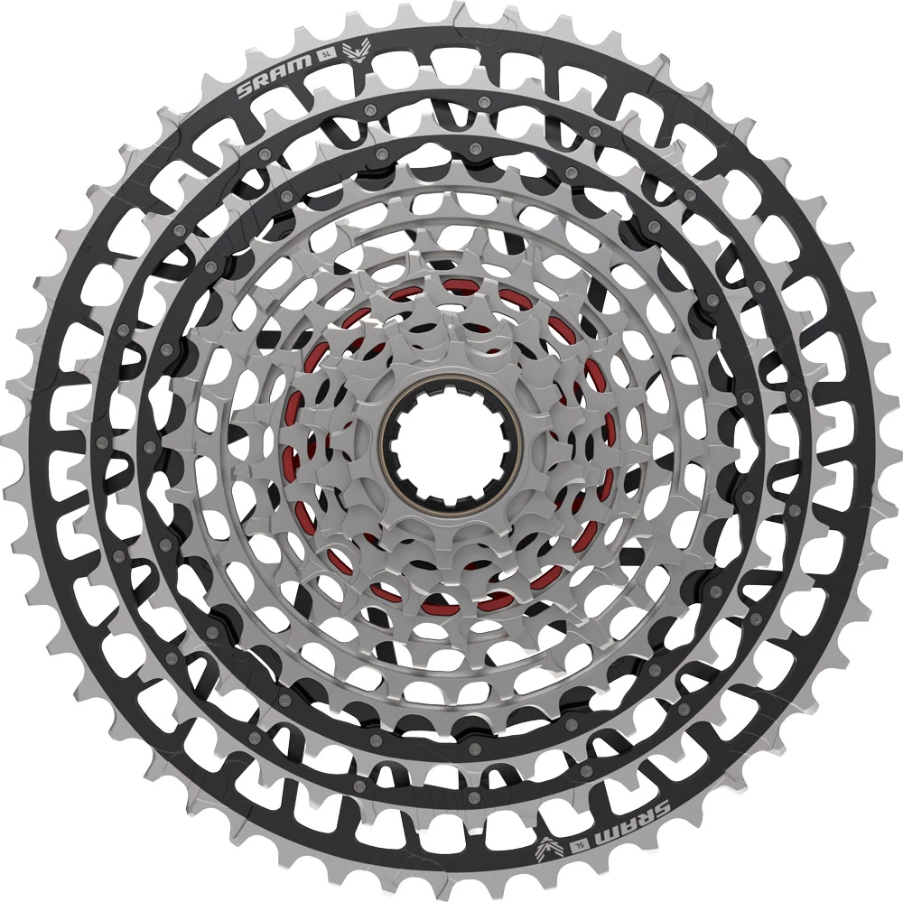 SRAM XX SL Eagle Transmission XS-1299 Cassette 12 Vitesses 10-52 1 SRAM XX SL Eagle Transmission XS-1299 Cassette 12 Vitesses 10-52