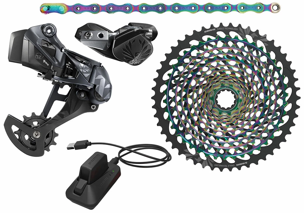 SRAM XX1 Eagle AXS Kit De Mise à Niveau 1x12 Vitesses 10-50T 1 SRAM XX1 Eagle AXS Kit De Mise à Niveau 1x12 Vitesses 10-50T