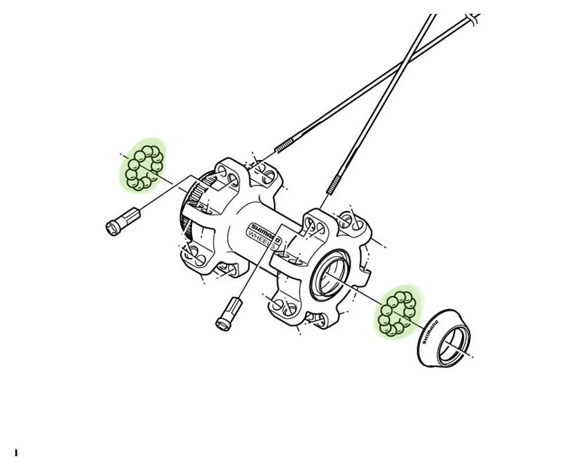 Shimano Billes En Acier 1/4" (18 Pièces) 2 Shimano Billes En Acier 1/4" (18 Pièces) – Image 2