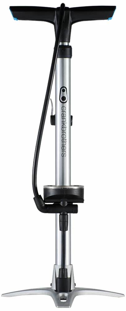 Crankbrothers Pompe à Pied Sterling - Manomètre Analogique 1 Crankbrothers Pompe à Pied Sterling - Manomètre Analogique