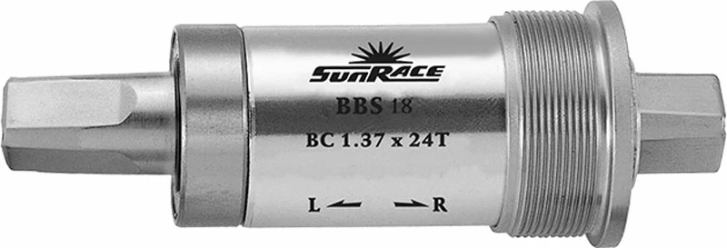 SUNRACE Palier Intérieur Carré BBS18 2 SUNRACE Palier Intérieur Carré BBS18 – Image 2