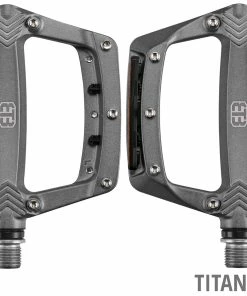 Triple Eight SL Flat Pédales à Plateforme -Composants Soldes TRIPLE EIGHT SL Flat Plattformpedale titanium silver 6585