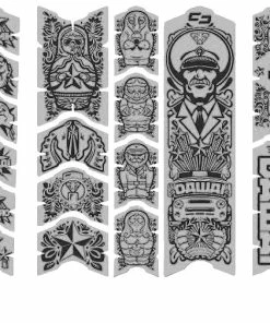 Unleazhed Unscratch Frame - Film De Protection Pour Cadre Dawei -Composants Soldes Unleazhed dawei black glossy XXL