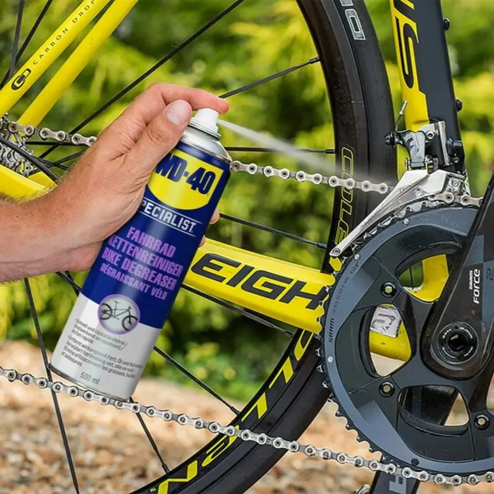 WD-40 Nettoyant Pour Chaîne Specialist Bike 500ml 3 WD-40 Nettoyant Pour Chaîne Specialist Bike 500ml – Image 3