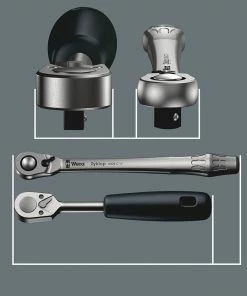 Wera 8004 C Cliquet Zyklop Metal Avec Levier D'inversion, à Carré 1/2" -Composants Soldes Wera 8004 C Zyklop Metal Knarre 4013288174062 1