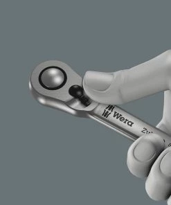 Wera 8004 C Cliquet Zyklop Metal Avec Levier D'inversion, à Carré 1/2" -Composants Soldes Wera 8004 C Zyklop Metal Knarre 4013288174062 2
