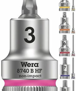 Wera 740 B HF Douille-embout Zyklop Emmanchement 3/8"