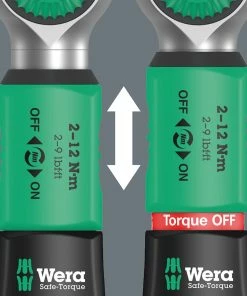 Wera Safe-Torque A1 Set 1 - Clé Dynamométrique 1/4" (2-12Nm) 9 Wera Safe-Torque A1 Set 1 - Clé Dynamométrique 1/4" (2-12Nm) -Composants Soldes Wera Safe Torque A1 Set 1 4013288223005 4