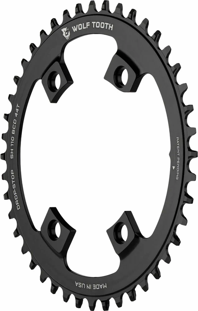 Wolf Tooth Components Plateau Shimano 110 BCD Asymmetric 4 Trous 2 Wolf Tooth Components Plateau Shimano 110 BCD Asymmetric 4 Trous – Image 2