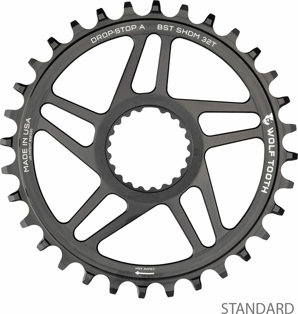 Wolf Tooth Components Plateau Shimano DM Boost 3mm Offset 3 Wolf Tooth Components Plateau Shimano DM Boost 3mm Offset – Image 3