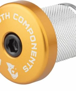 Wolf Tooth Components Expander, Y Compris Capuchon Ahead Avec 5mm Spacer 1 1/8 -Composants Soldes Wolf Tooth Expander inkl Ahead Kappe mit 5mm Spacer WT CPLUG STEMCAP5MM BLK 4