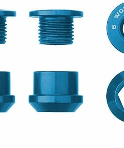 Wolf Tooth Components Vis De Plateaux 1 Fois (5 Pièces) -Composants Soldes Wolf Tooth Kettenblattschrauben fur 1 fach Kurbel 5CBCN06BLK 3 1