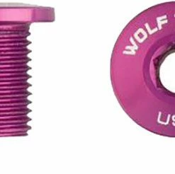 Wolf Tooth Components M8 10mm 4 Pcs. Vis De Plateau -Composants Soldes Wolf Tooth Purple