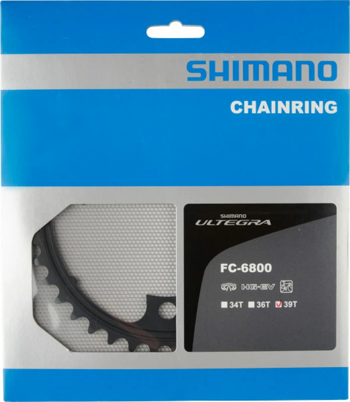 Shimano Plateau ULTEGRA 11 Vitesses Pour FC-6800 39 Dents (MD) 1 Shimano Plateau ULTEGRA 11 Vitesses Pour FC-6800 39 Dents (MD)