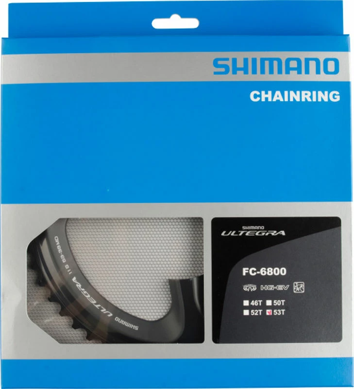 Shimano Plateau ULTEGRA 11 Vitesses Pour FC-6800 53 Dents (MD) 1 Shimano Plateau ULTEGRA 11 Vitesses Pour FC-6800 53 Dents (MD)