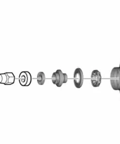 Shimano Bague D'espacement Center-Lock Pour Moyeux De Transmission ALFINE -Composants Soldes Y37R82000 3