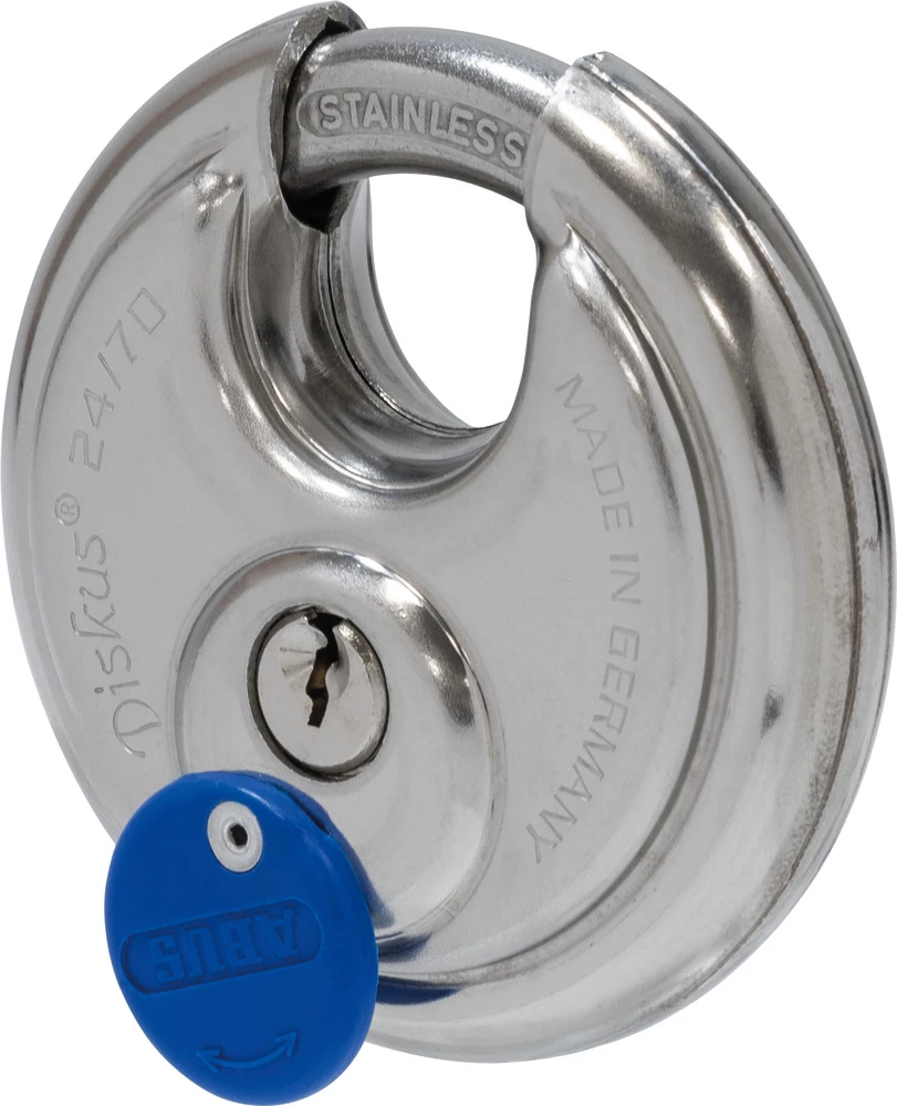 Abus 24IB/70 B/DFNLI Cadenas à Disque 2 Abus 24IB/70 B/DFNLI Cadenas à Disque – Image 2
