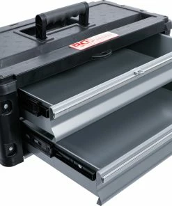 BGS Technic Mallette à Outils à Coque Dure Rehausse Avec 2 Tiroirs