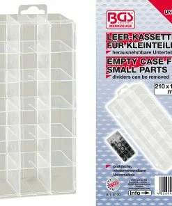 BGS Technic Cassette Vide Pour Petites Pièces