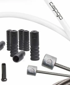 CAPGO BL ECO Jeu De Câbles De Dérailleur Long Shimano/SRAM 5 CAPGO BL ECO Jeu De Câbles De Dérailleur Long Shimano/SRAM -Composants Soldes capgo BL Shimano SRAM Schaltzugset ECO lang CBSHSWH EL SH AMCS2