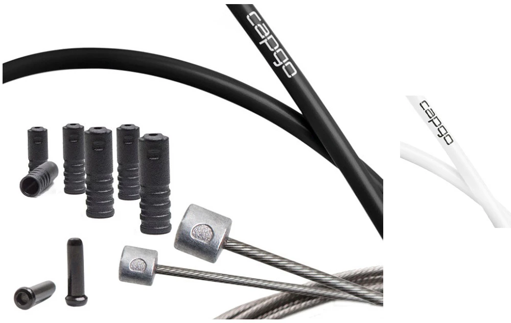 CAPGO BL ECO Jeu De Câbles De Dérailleur Shimano/SRAM 1 CAPGO BL ECO Jeu De Câbles De Dérailleur Shimano/SRAM