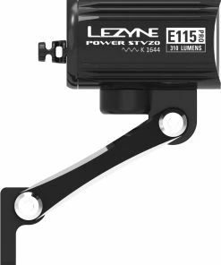 Lezyne Power Pro E115 StVZO Eclairage Avant Pour Vélo électrique, Incl. Interrupteur à Distance -Composants Soldes lezyne led fahrradbeleuchtung power pro e115 stvzo vorderlicht 3