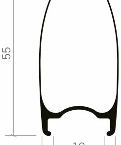 Vision Jeu De Roues SC 55 Clincher TLR -Composants Soldes metron 55sl chtlr profilo 2