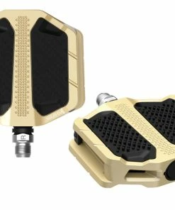 Shimano PD-EF205 E-Bike Pédales Plates -Composants Soldes shimano pd ef205 e bike plattformpedale gold epdef205k e