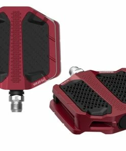 Shimano PD-EF205 E-Bike Pédales Plates -Composants Soldes shimano pd ef205 e bike plattformpedale red epdef205r en d