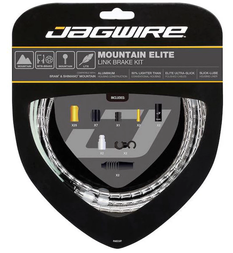 JAGWIRE Jeu De Câbles De Frein Mountain Elite Link 4 JAGWIRE Jeu De Câbles De Frein Mountain Elite Link – Image 4