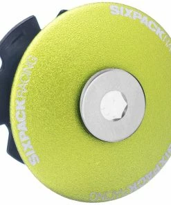 Sixpack Racing Capuchon Ahead Menace 1 1/8 -Composants Soldes sixpack aheadcap menace electric green e