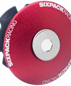 Sixpack Racing Capuchon Ahead Menace 1 1/8 -Composants Soldes sixpack aheadcap menace red c