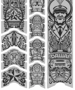 Unleazhed Unscratch Frame Film De Protection Pour Cadre - Dawei Black Matt -Composants Soldes unleazhed 20117758 Unscratch Frame Rahmenschutzfolie Dawei Black Matt 3