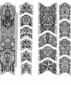 Unleazhed Unscratch Frame Film De Protection Pour Cadre - Dawei Black Matt -Composants Soldes unleazhed 20117758 Unscratch Frame Rahmenschutzfolie Dawei Black Matt 4