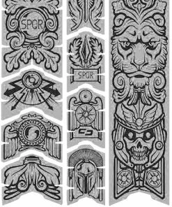 Unleazhed Unscratch Frame Film De Protection Pour Cadre - Empire Black Matt -Composants Soldes unleazhed 20117761 Unscratch Frame Rahmenschutzfolie Empire Black Matt 3