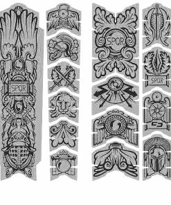 Unleazhed Unscratch Frame Film De Protection Pour Cadre - Empire Black Matt -Composants Soldes unleazhed 20117761 Unscratch Frame Rahmenschutzfolie Empire Black Matt 4