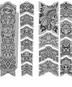 Unleazhed Unscratch Frame Film De Protection Pour Cadre - Tatanka Black Matt -Composants Soldes unleazhed 20117762 Unscratch Frame Rahmenschutzfolie Tatanka Black Matt 4