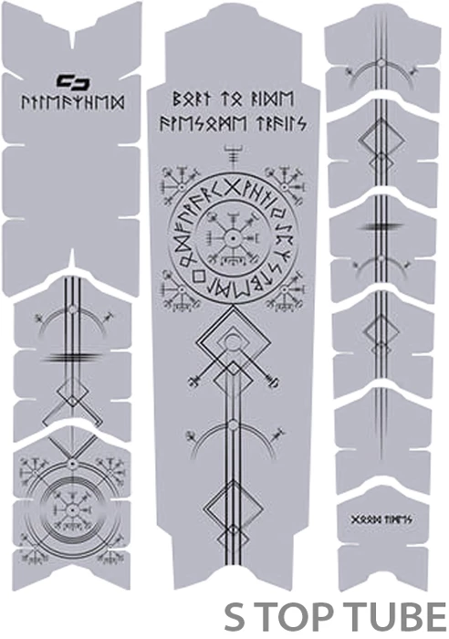 Unleazhed Unscratch Frame Film De Protection Pour Cadre - Runes Of Shred Black Matt 2 Unleazhed Unscratch Frame Film De Protection Pour Cadre - Runes Of Shred Black Matt – Image 2