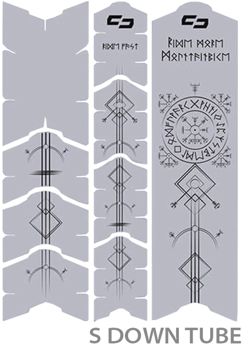 Unleazhed Unscratch Frame Film De Protection Pour Cadre - Runes Of Shred Black Matt 3 Unleazhed Unscratch Frame Film De Protection Pour Cadre - Runes Of Shred Black Matt – Image 3