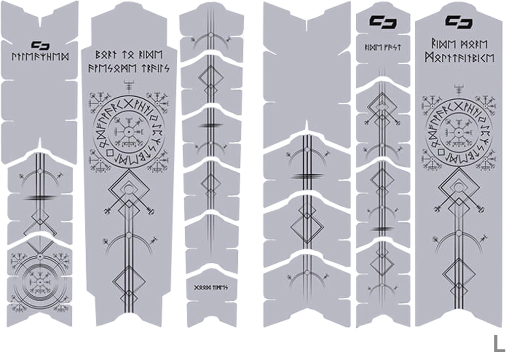 Unleazhed Unscratch Frame Film De Protection Pour Cadre - Runes Of Shred Black Matt 4 Unleazhed Unscratch Frame Film De Protection Pour Cadre - Runes Of Shred Black Matt – Image 4